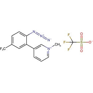 1296770-87-0 | 3-(2-Azido-5-(trifluoromethyl)phenyl)-1-methylpyridin-1-ium trifluoromethanesulfonate - Hoffman Fine Chemicals