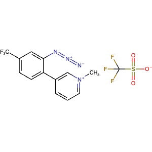 1296770-89-2 | 3-(2-Azido-4-(trifluoromethyl)phenyl)-1-methylpyridin-1-ium trifluoromethanesulfonate - Hoffman Fine Chemicals