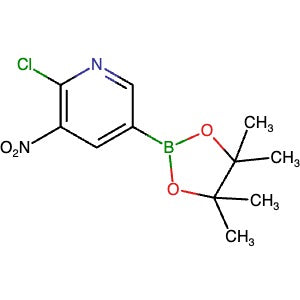 1310383-11-9 | 2-Chloro-3-nitro-5-(4,4,5,5-tetramethyl-1,3,2-dioxaborolan-2-yl)pyridine - Hoffman Fine Chemicals