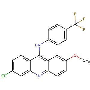 1312923-75-3 | 6-Chloro-2-methoxy-N-(4-(trifluoromethyl)phenyl)acridin-9-amine - Hoffman Fine Chemicals