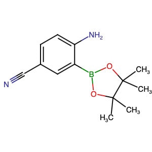 1315350-04-9 | 4-Amino-3-(4,4,5,5-tetramethyl-1,3,2-dioxaborolan-2-yl)benzonitrile - Hoffman Fine Chemicals