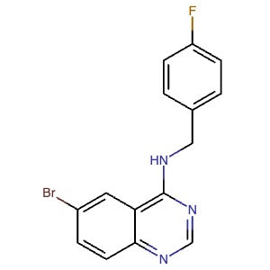 1327829-48-0 | 6-Bromo-N-(4-fluorobenzyl)quinazolin-4-amine - Hoffman Fine Chemicals