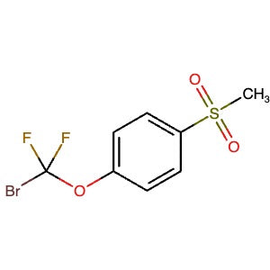 133092-66-7 | 1-(Bromodifluoromethoxy)-4-(methylsulfonyl)benzene - Hoffman Fine Chemicals