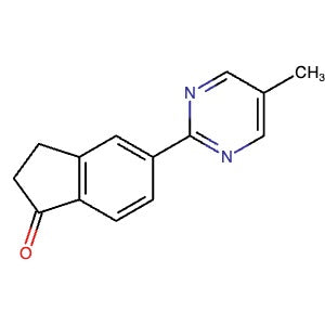 1334784-76-7 | 5-(5-Methylpyrimidin-2-yl)-2,3-dihydro-1H-inden-1-one - Hoffman Fine Chemicals