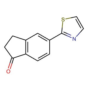 1334784-78-9 | 5-(Thiazol-2-yl)-2,3-dihydro-1H-inden-1-one - Hoffman Fine Chemicals