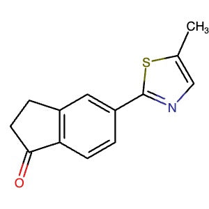 1334784-79-0 | 5-(5-Methylthiazol-2-yl)-2,3-dihydro-1H-inden-1-one - Hoffman Fine Chemicals