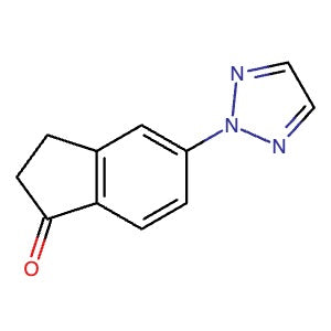 1334784-80-3 | 5-(2H-1,2,3-Triazol-2-yl)-2,3-dihydro-1H-inden-1-one - Hoffman Fine Chemicals