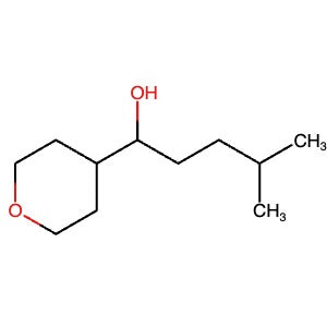 1343165-64-9 | 4-Methyl-1-(tetrahydro-2H-pyran-4-yl)pentan-1-ol - Hoffman Fine Chemicals