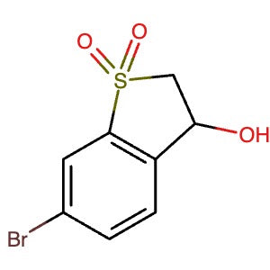 1346818-94-7 | 6-Bromo-3-hydroxy-2,3-dihydrobenzo[b]thiophene 1,1-dioxide - Hoffman Fine Chemicals