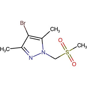 1346819-27-9 | 4-Bromo-3,5-dimethyl-1-((methylsulfonyl)methyl)-1H-pyrazole - Hoffman Fine Chemicals