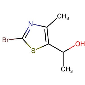 1346819-33-7 | 1-(2-Bromo-4-methylthiazol-5-yl)ethan-1-ol - Hoffman Fine Chemicals