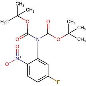 1352302-86-3 | tert-Butyl (tert-butoxycarbonyl)(5-fluoro-2-nitrophenyl)carbamate - Hoffman Fine Chemicals