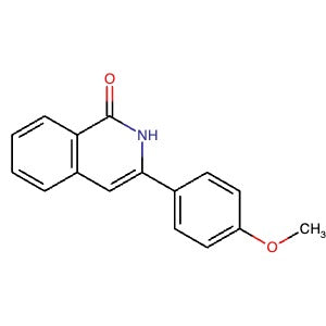 13670-91-2 | 3-(4-Methoxyphenyl)isoquinolin-1(2H)-one - Hoffman Fine Chemicals