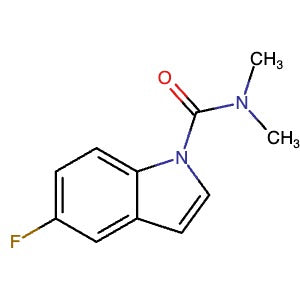 1378412-17-9 | 5-Fluoro-N,N-dimethyl-1H-indole-1-carboxamide - Hoffman Fine Chemicals
