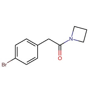 1387381-12-5 | 1-(Azetidin-1-yl)-2-(4-bromophenyl)ethan-1-one - Hoffman Fine Chemicals