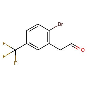 1391575-75-9 | 2-(2-Bromo-5-(trifluoromethyl)phenyl)ethanal - Hoffman Fine Chemicals