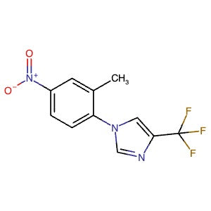 1393125-28-4 | 1-(2-Methyl-4-nitrophenyl)-4-(trifluoromethyl)-1H-imidazole - Hoffman Fine Chemicals