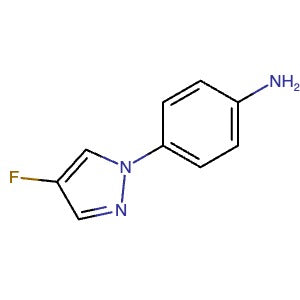 1393125-33-1 | 4-(4-Fluoro-1H-pyrazol-1-yl)aniline - Hoffman Fine Chemicals