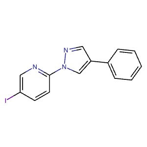 1393125-40-0 | 5-Iodo-2-(4-phenyl-1H-pyrazol-1-yl)pyridine - Hoffman Fine Chemicals