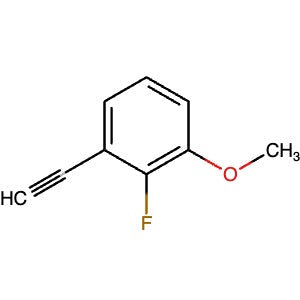 1402353-80-3 | 1-Ethynyl-2-fluoro-3-methoxybenzene - Hoffman Fine Chemicals