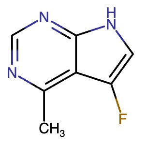 1415220-33-5 | 5-Fluoro-4-methyl-7H-pyrrolo[2,3-d]pyrimidine - Hoffman Fine Chemicals