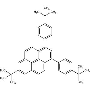 1421130-57-5 | 7-(tert-Butyl)-1,3-bis(4-(tert-butyl)phenyl)pyrene - Hoffman Fine Chemicals