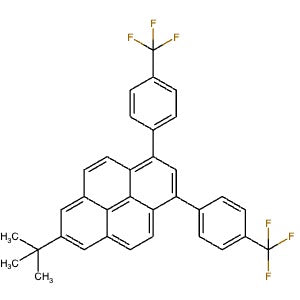 1421130-60-0 | 7-(tert-Butyl)-1,3-bis(4-(trifluoromethyl)phenyl)pyrene - Hoffman Fine Chemicals