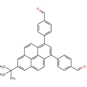 1421130-61-1 | 4,4'-(7-(tert-Butyl)pyrene-1,3-diyl)dibenzaldehyde - Hoffman Fine Chemicals