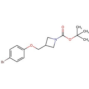 1422524-58-0 | tert-Butyl 3-((4-bromophenoxy)methyl)azetidine-1-carboxylate - Hoffman Fine Chemicals