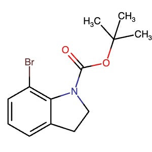 143262-17-3 | tert-Butyl 7-bromoindoline-1-carboxylate - Hoffman Fine Chemicals