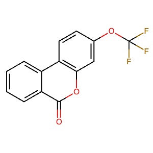 1433988-14-7 | 3-(Trifluoromethoxy)-6H-benzo[c]chromen-6-one - Hoffman Fine Chemicals