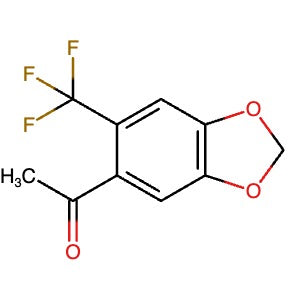 1440538-42-0 | 1-(6-(Trifluoromethyl)benzo[d][1,3]dioxol-5-yl)ethan-1-one - Hoffman Fine Chemicals