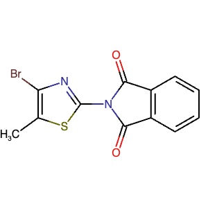 1446282-12-7 | 2-(4-Bromo-5-methylthiazol-2-yl)isoindoline-1,3-dione - Hoffman Fine Chemicals