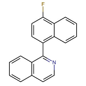 1448160-72-2 | 1-(4-Fluoronaphthalen-1-yl)isoquinoline - Hoffman Fine Chemicals