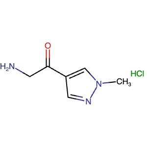 1448611-81-1 | 2-Amino-1-(1-methyl-1H-pyrazol-4-yl)ethan-1-one hydrochloride - Hoffman Fine Chemicals