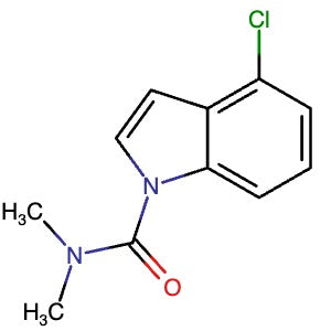 1454704-88-1 | 4-Chloro-N,N-dimethyl-1H-indole-1-carboxamide - Hoffman Fine Chemicals