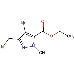 1454848-19-1 | Ethyl 4-bromo-3-(bromomethyl)-1-methyl-1H-pyrazole-5-carboxylateÊ - Hoffman Fine Chemicals