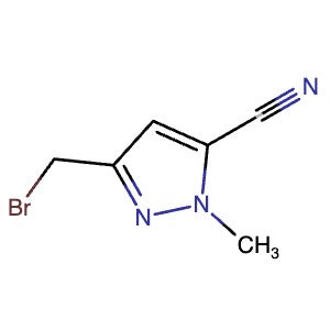 1454848-85-1 | 3-(Bromomethyl)-1-methyl-1H-pyrazole-5-carbonitrileÊ - Hoffman Fine Chemicals