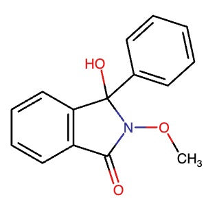 1456693-84-7 | 3-Hydroxy-2-methoxy-3-phenylisoindolin-1-one - Hoffman Fine Chemicals