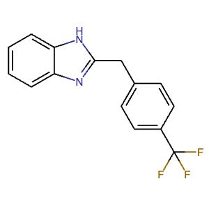 1458087-45-0 | 2-(4-(Trifluoromethyl)benzyl)-1H-benzo[d]imidazole - Hoffman Fine Chemicals