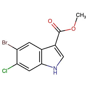 1467059-91-1 | Methyl5-bromo-6-chloro-1H-indole-3-carboxylate - Hoffman Fine Chemicals