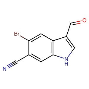 1467060-14-5 | 5-Bromo-3-formyl-1H-indole-6-carbonitrile - Hoffman Fine Chemicals