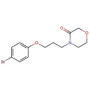 1467060-89-4 | 4-(3-(4-Bromophenoxy)propyl)morpholin-3-one - Hoffman Fine Chemicals