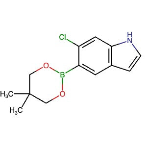 1467061-15-9 | 6-Chloro-5-(5,5-dimethyl-1,3,2-dioxaborinan-2-yl)-1H-indole - Hoffman Fine Chemicals