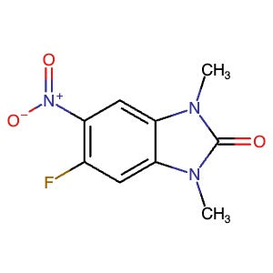 1469867-51-3 | 5-Fluoro-1,3-dimethyl-6-nitro-1H-benzo[d]imidazol-2(3H)-one - Hoffman Fine Chemicals