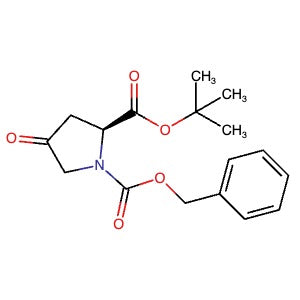 147489-27-8 | 1-Benzyl 2-(tert-butyl) (S)-4-oxopyrrolidine-1,2-dicarboxylate - Hoffman Fine Chemicals