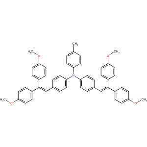 1488369-45-4 | 4-(2,2-Bis(4-methoxyphenyl)vinyl)-N-(4-(2,2-bis(4-methoxyphenyl)vinyl)phenyl)-N-(p-tolyl)aniline - Hoffman Fine Chemicals