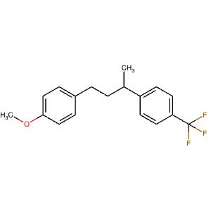 1493686-82-0 | 1-Methoxy-4-(3-(4-(trifluoromethyl)phenyl)butyl)benzene - Hoffman Fine Chemicals