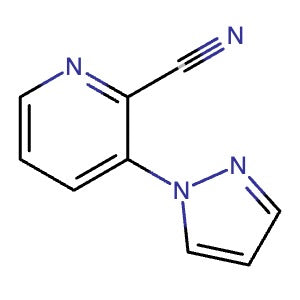 1504980-33-9 | 3-(1H-Pyrazol-1-yl)picolinonitrile - Hoffman Fine Chemicals