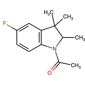 1505455-50-4 | 1-(5-Fluoro-2,3,3-trimethylindolin-1-yl)ethanone - Hoffman Fine Chemicals